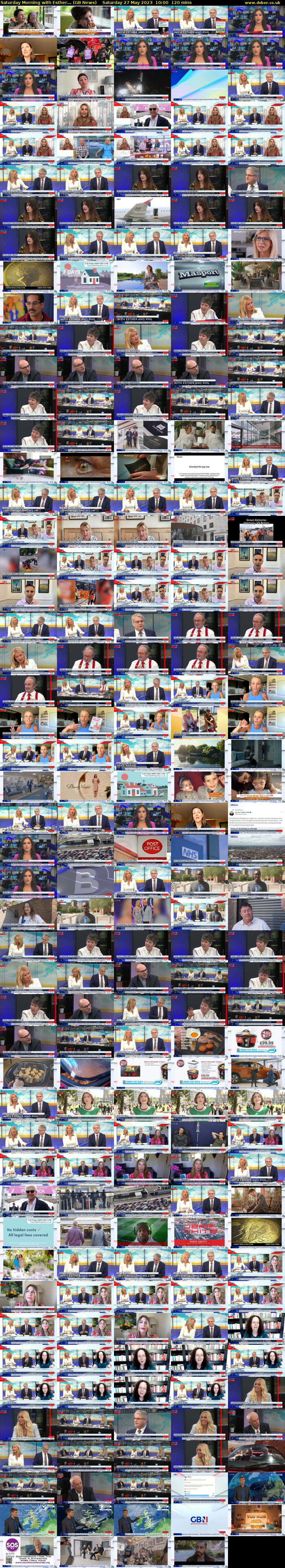 Saturday Morning with Esther... (GB News) Saturday 27 May 2023 10:00 - 12:00