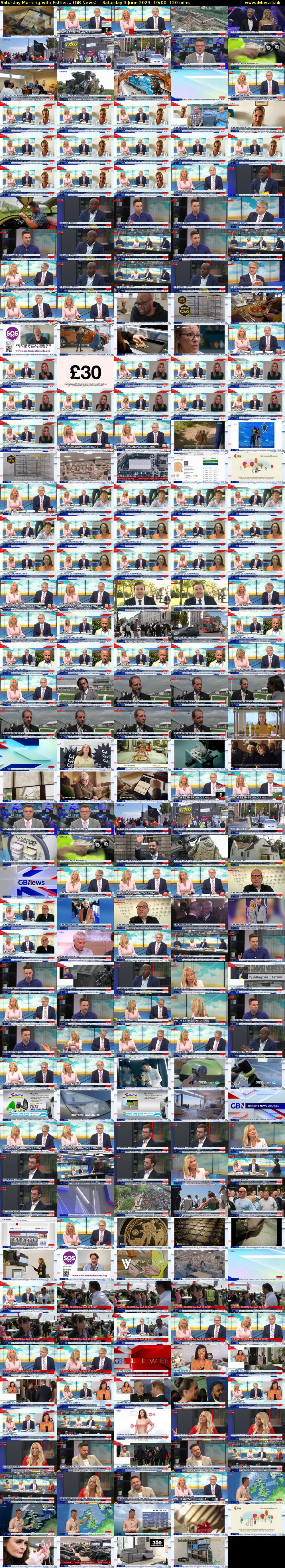 Saturday Morning with Esther... (GB News) Saturday 3 June 2023 10:00 - 12:00