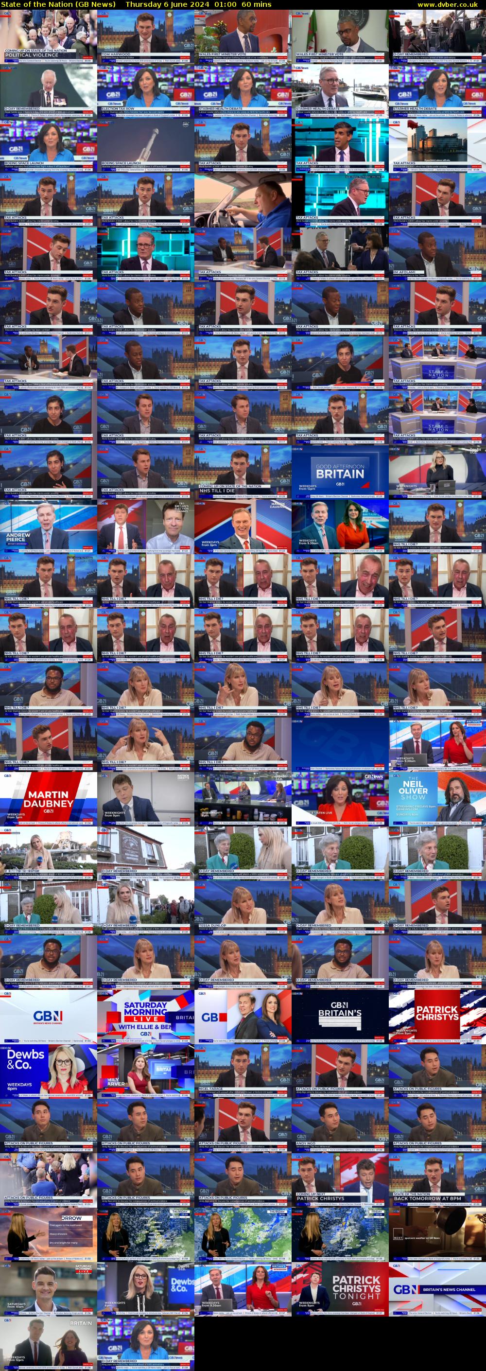State of the Nation (GB News) Thursday 6 June 2024 01:00 - 02:00