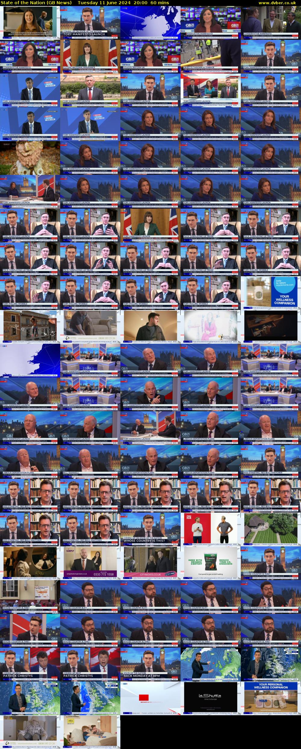 State of the Nation (GB News) Tuesday 11 June 2024 20:00 - 21:00