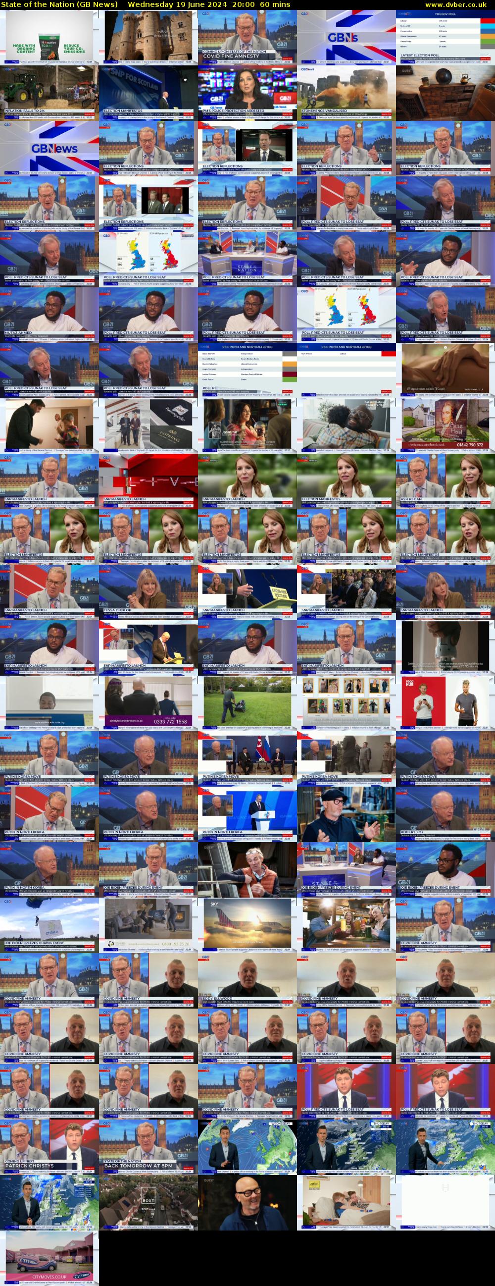 State of the Nation (GB News) Wednesday 19 June 2024 20:00 - 21:00