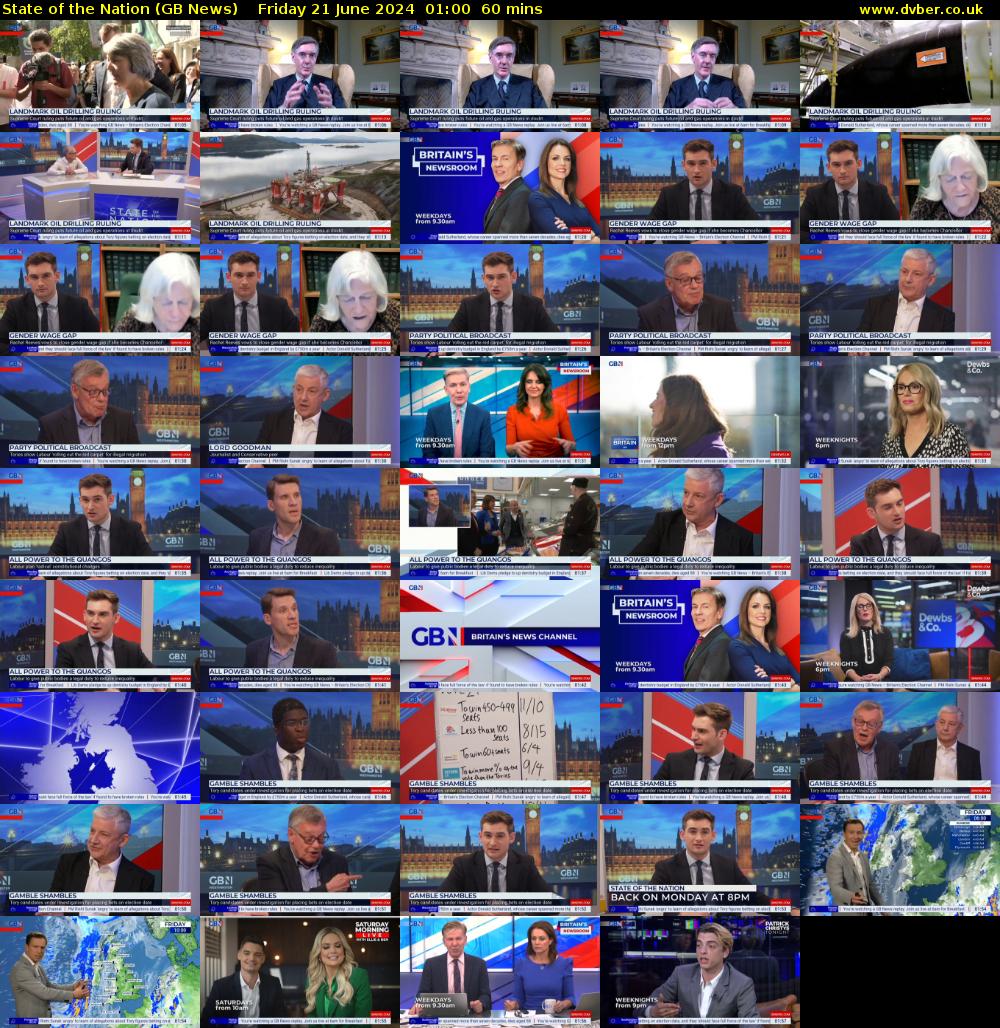 State of the Nation (GB News) Friday 21 June 2024 01:00 - 02:00