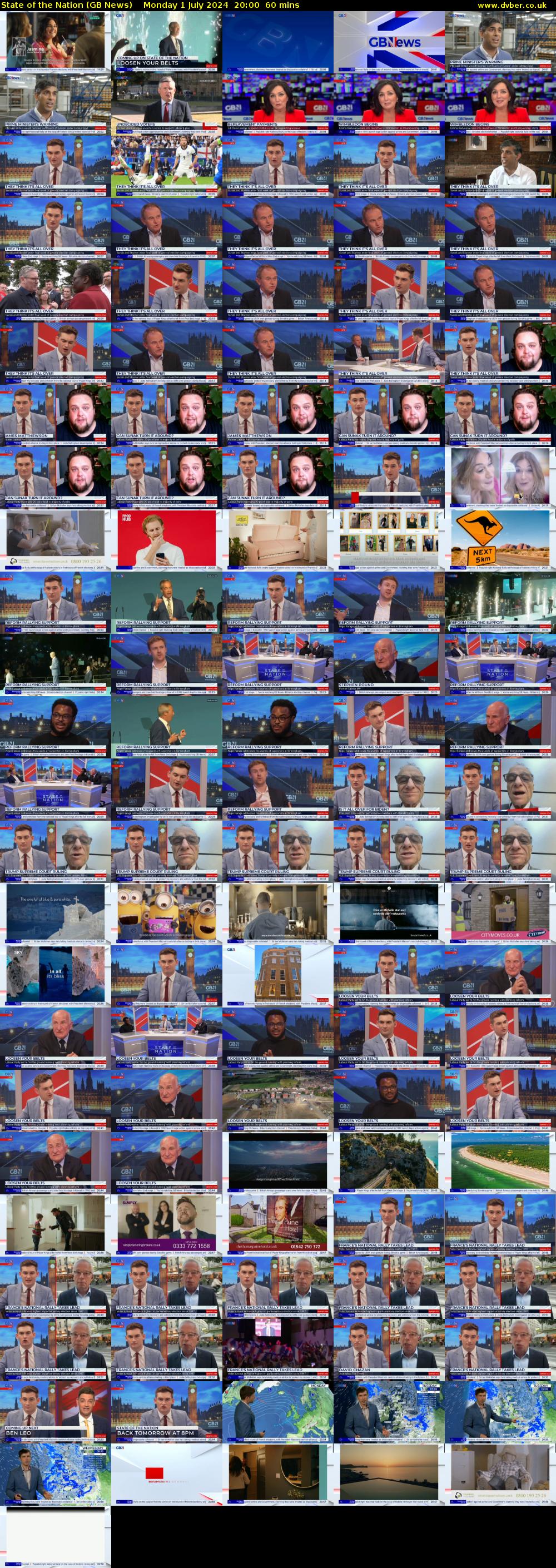 State of the Nation (GB News) Monday 1 July 2024 20:00 - 21:00