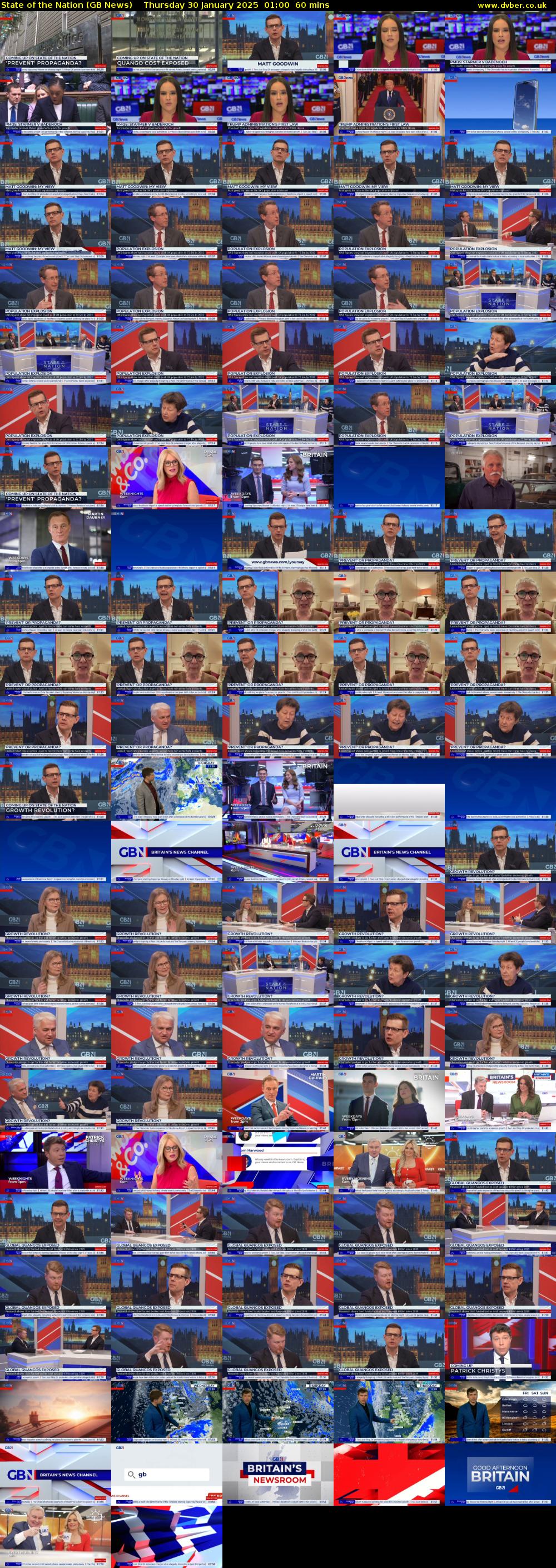State of the Nation (GB News) Thursday 30 January 2025 01:00 - 02:00