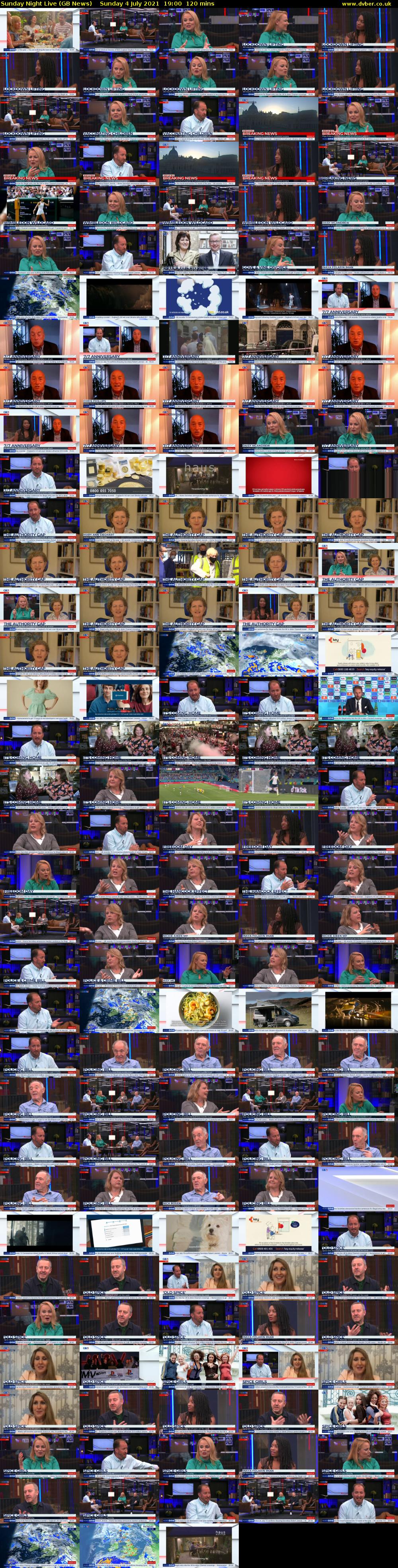 Sunday Night Live (GB News) Sunday 4 July 2021 19:00 - 21:00