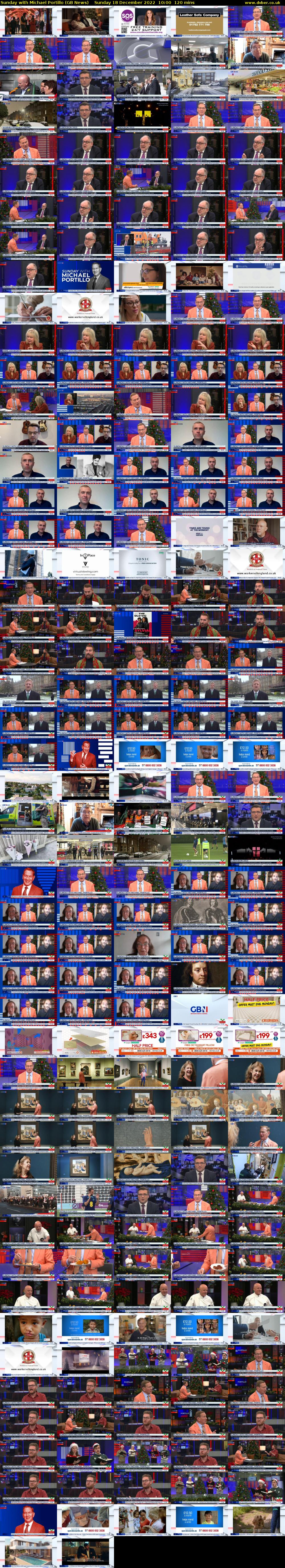 Sunday with Michael Portillo (GB News) Sunday 18 December 2022 10:00 - 12:00