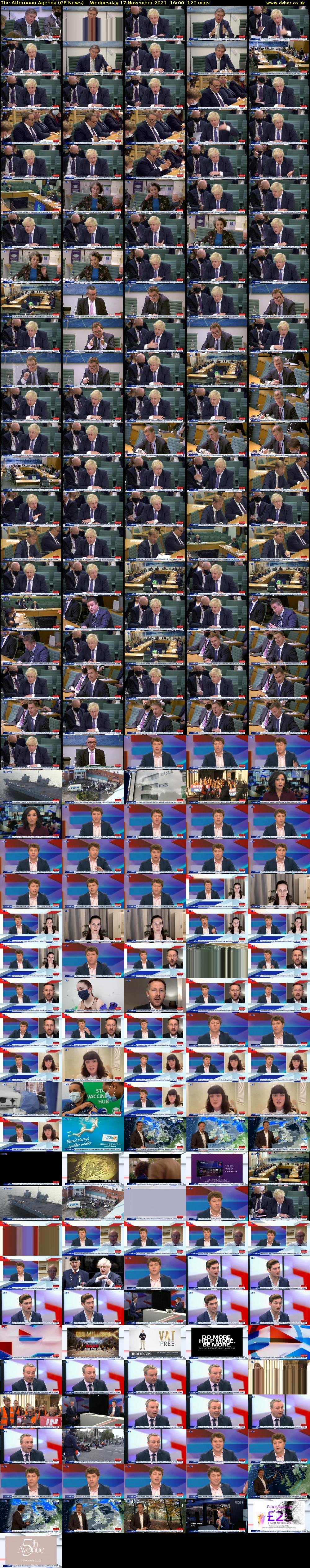 The Afternoon Agenda (GB News) Wednesday 17 November 2021 16:00 - 18:00