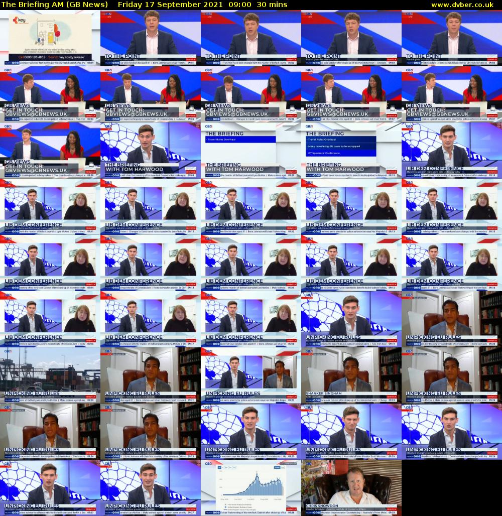 The Briefing AM (GB News) Friday 17 September 2021 09:00 - 09:30