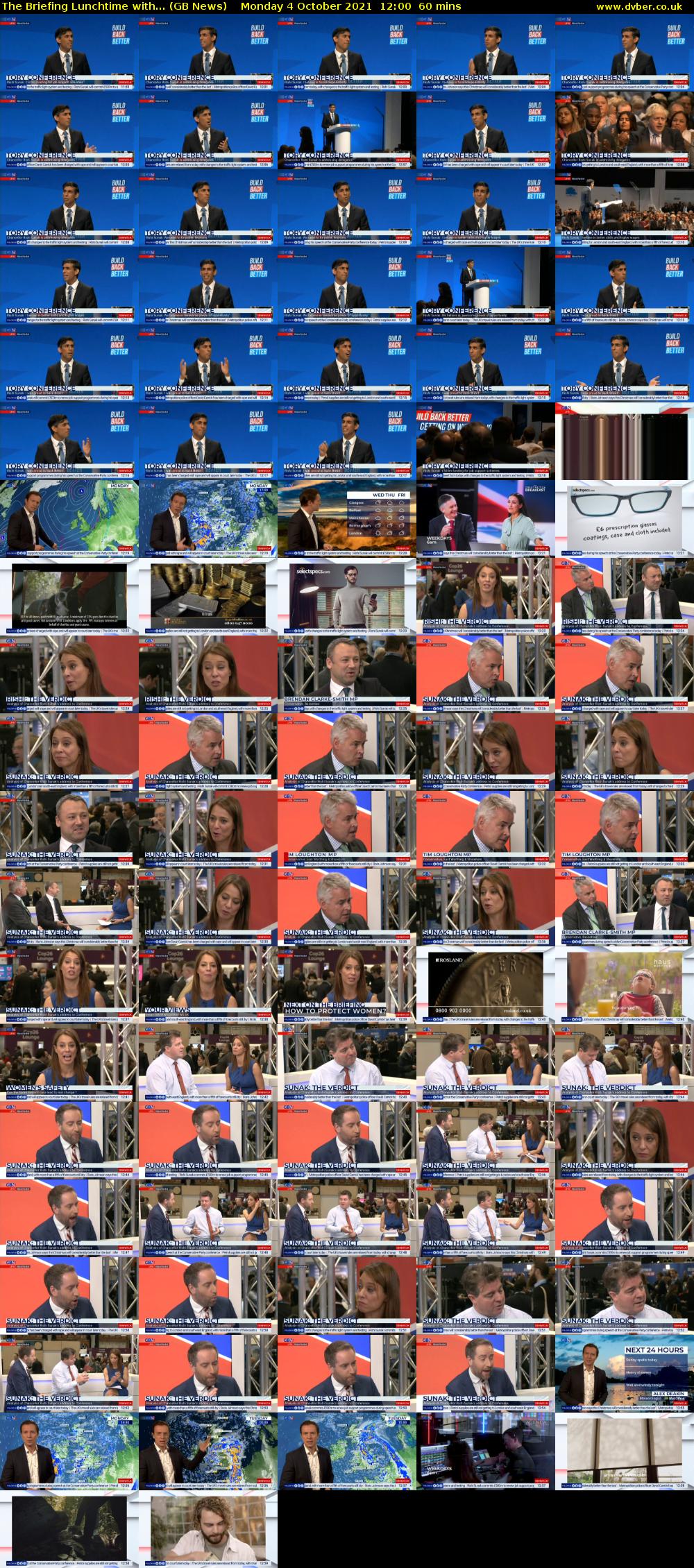 The Briefing Lunchtime with... (GB News) Monday 4 October 2021 12:00 - 13:00