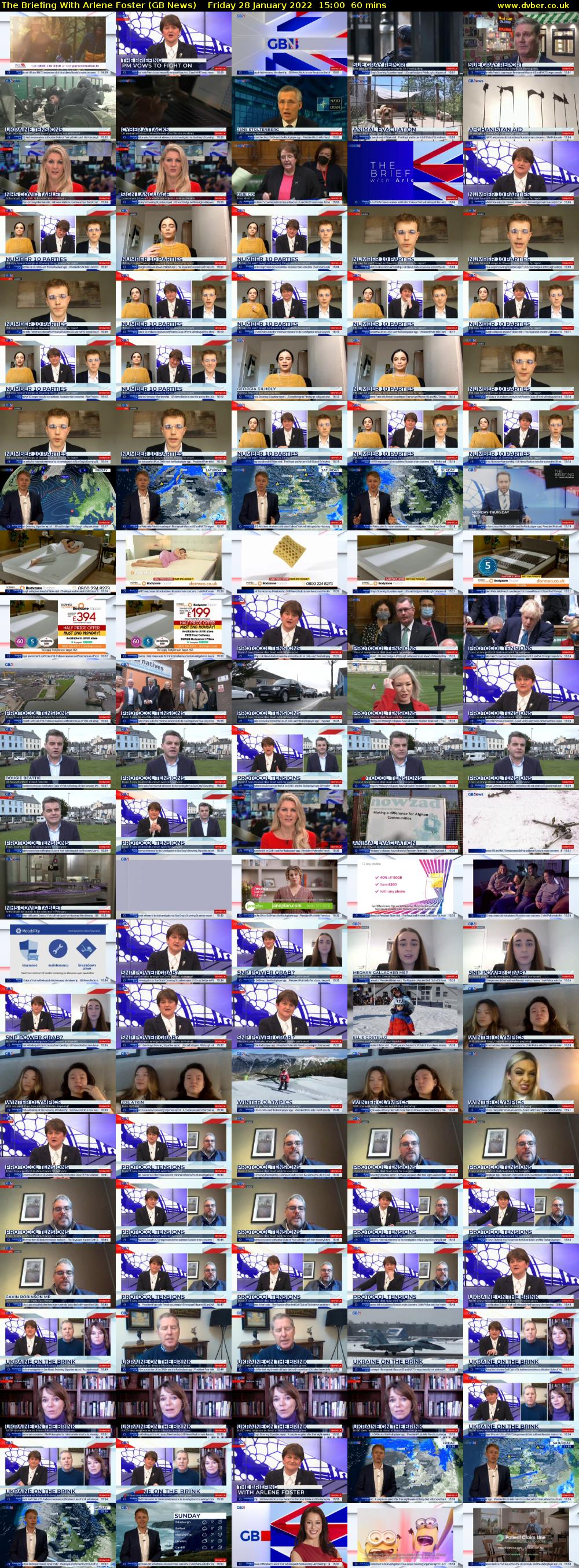 The Briefing With Arlene Foster (GB News) Friday 28 January 2022 15:00 - 16:00