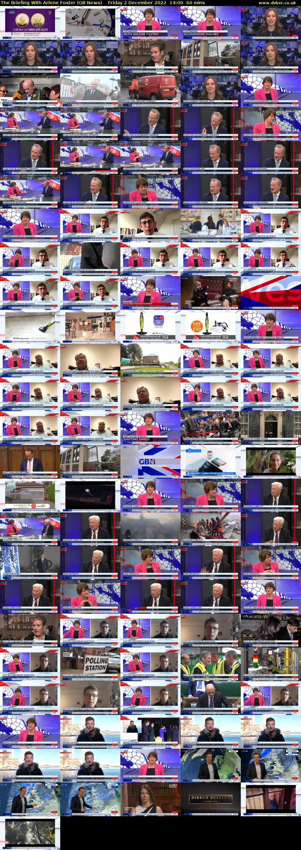 The Briefing With Arlene Foster (GB News) Friday 2 December 2022 14:00 - 15:00