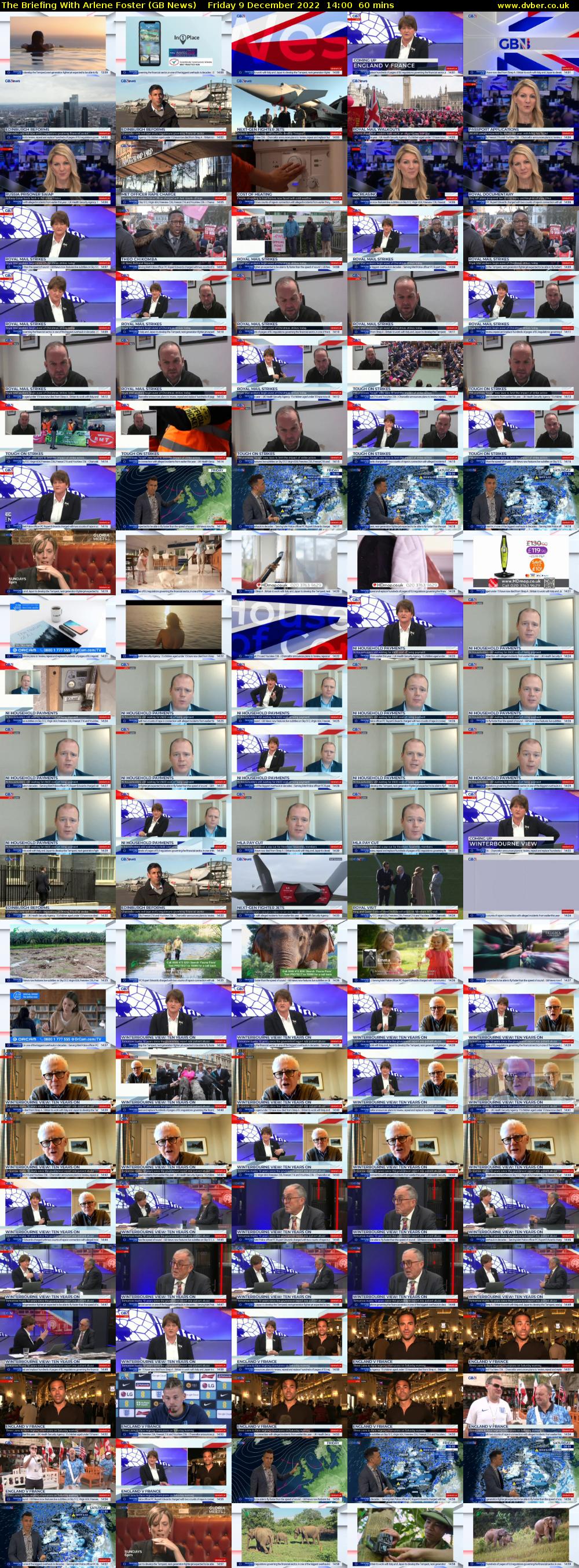 The Briefing With Arlene Foster (GB News) Friday 9 December 2022 14:00 - 15:00