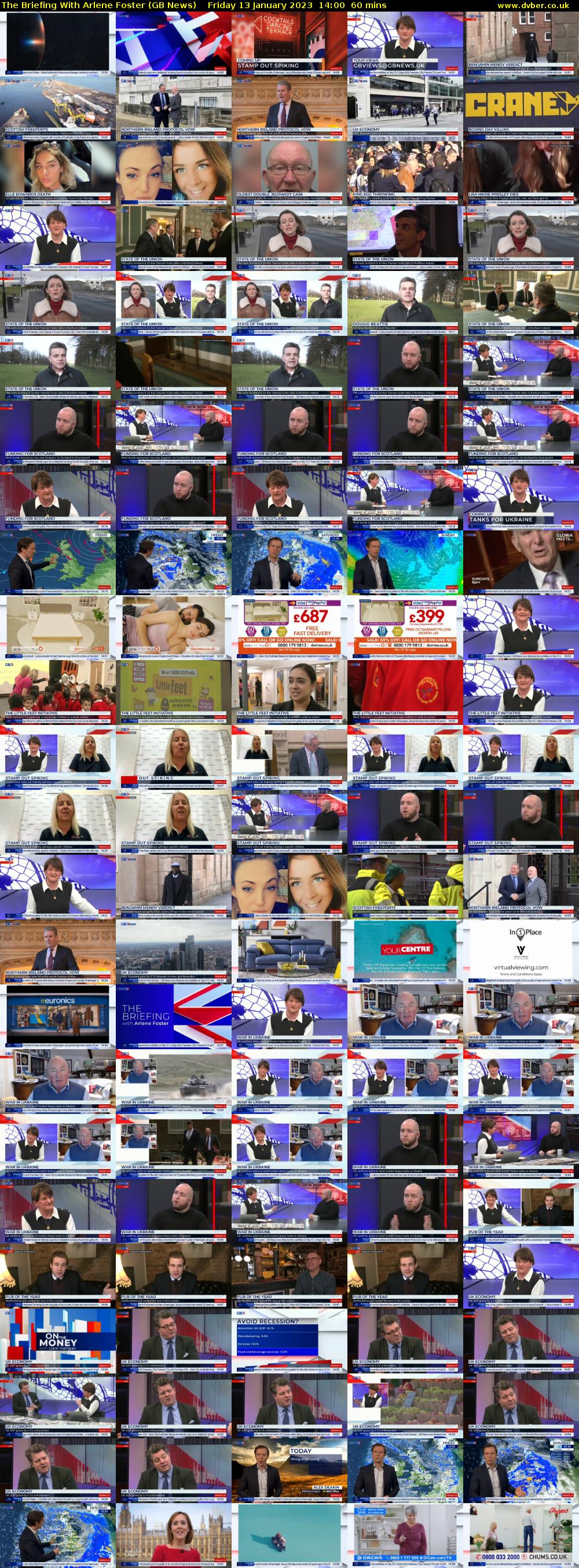 The Briefing With Arlene Foster (GB News) Friday 13 January 2023 14:00 - 15:00
