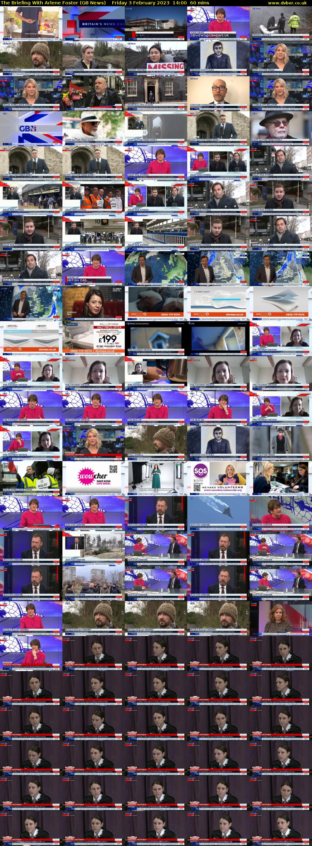 The Briefing With Arlene Foster (GB News) Friday 3 February 2023 14:00 - 15:00