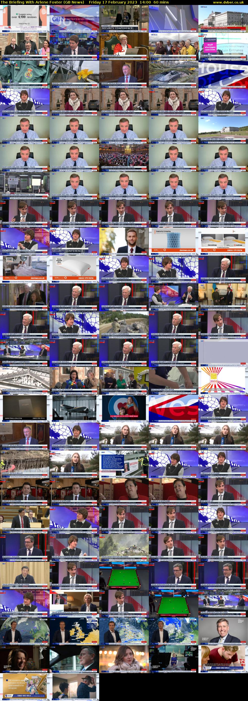 The Briefing With Arlene Foster (GB News) Friday 17 February 2023 14:00 - 15:00
