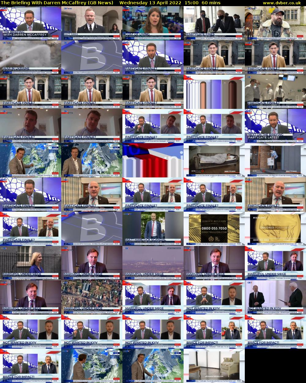 The Briefing With Darren McCaffrey (GB News) Wednesday 13 April 2022 15:00 - 16:00