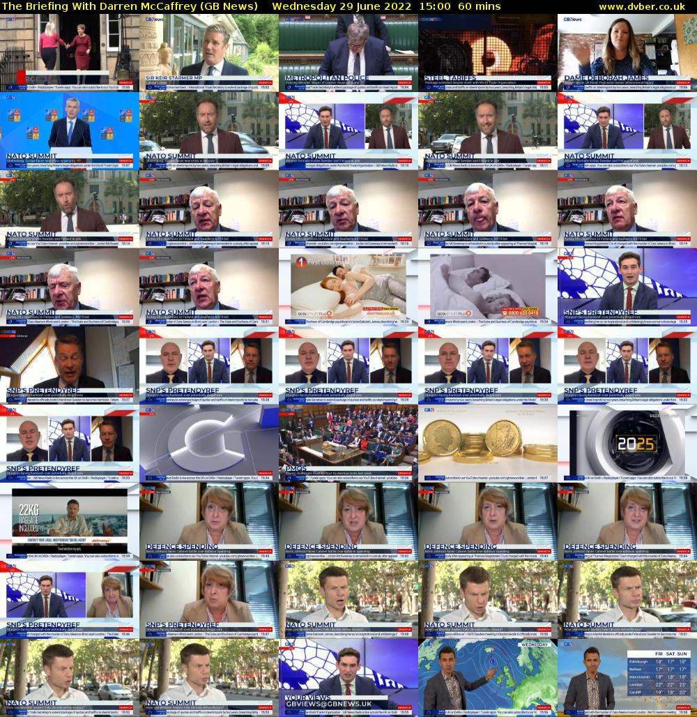 The Briefing With Darren McCaffrey (GB News) Wednesday 29 June 2022 15:00 - 16:00