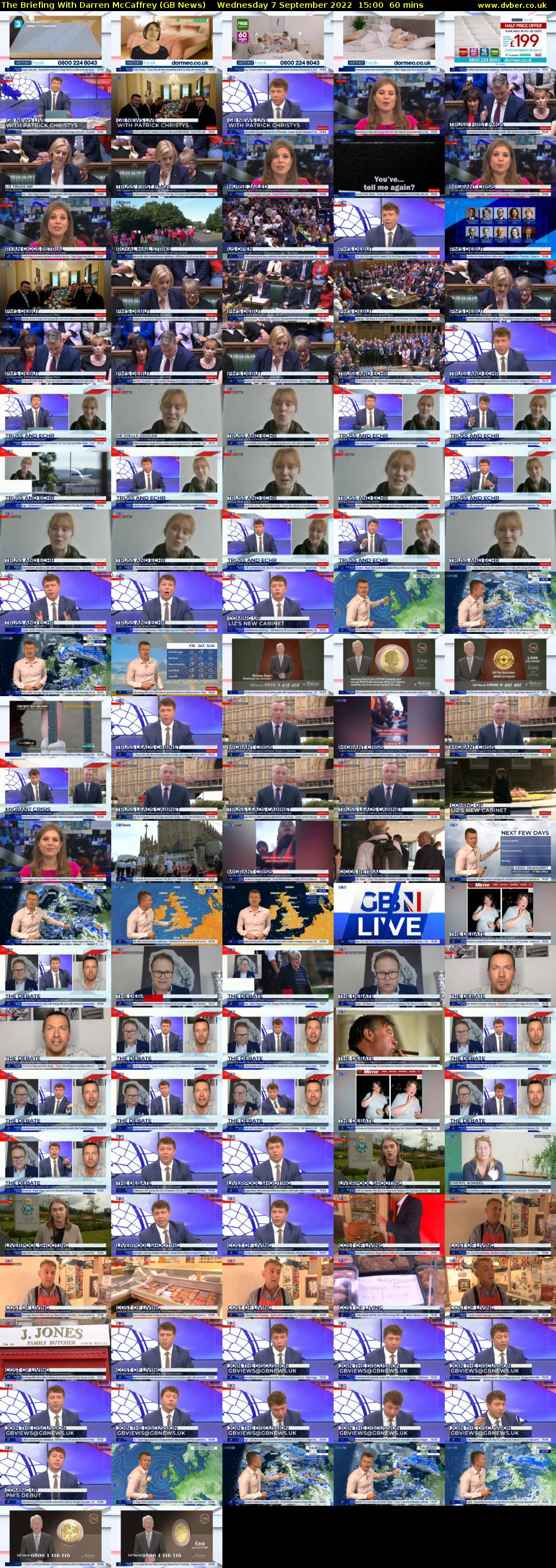 The Briefing With Darren McCaffrey (GB News) Wednesday 7 September 2022 15:00 - 16:00