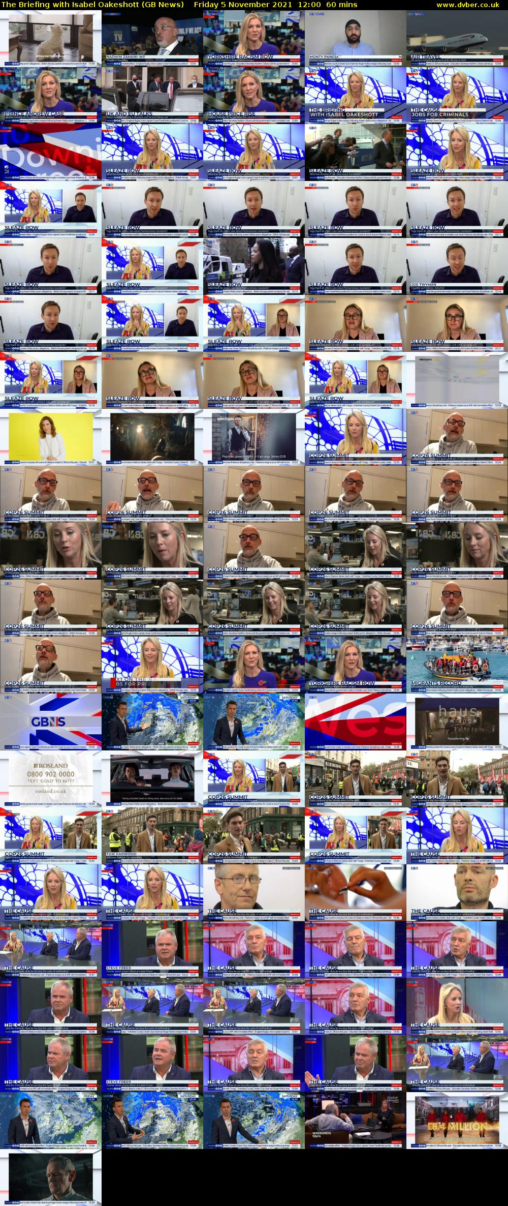 The Briefing with Isabel Oakeshott (GB News) Friday 5 November 2021 12:00 - 13:00