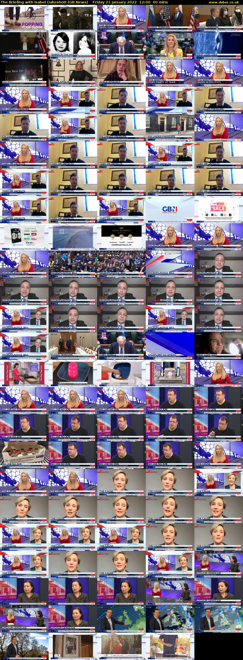 The Briefing with Isabel Oakeshott (GB News) Friday 21 January 2022 12:00 - 13:00