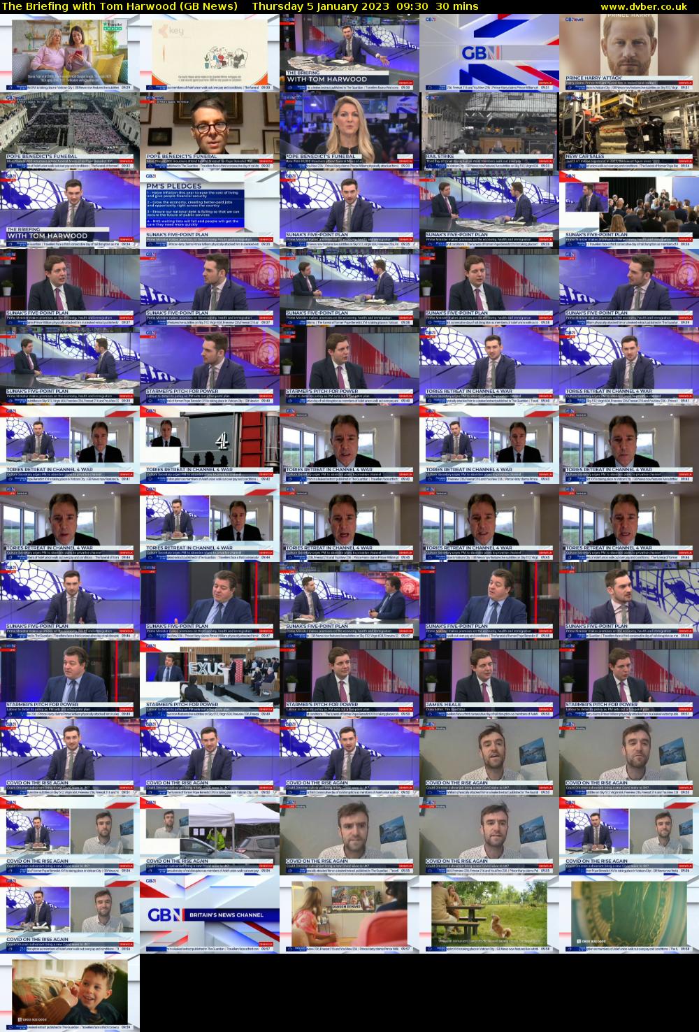 The Briefing with Tom Harwood (GB News) Thursday 5 January 2023 09:30 - 10:00