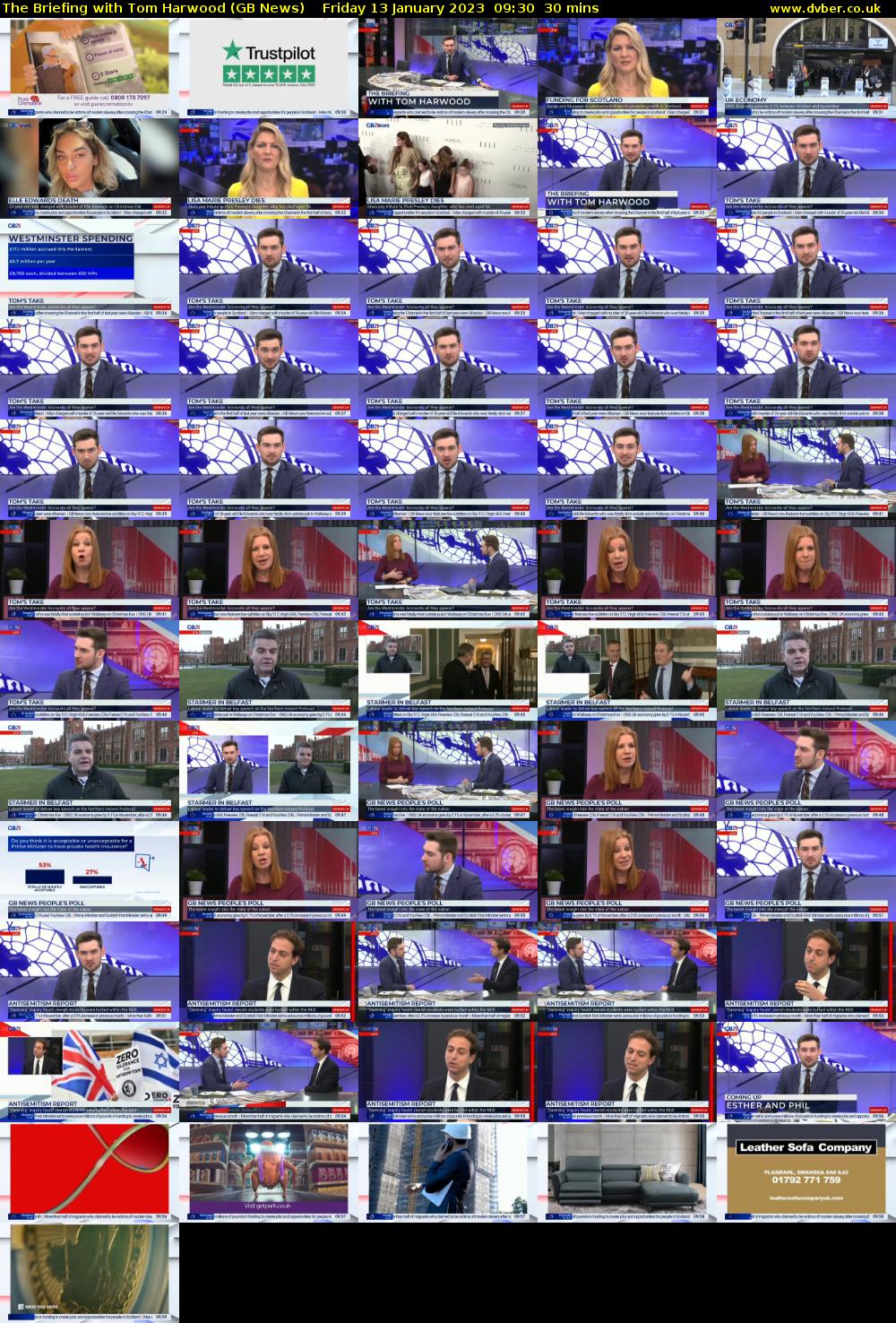 The Briefing with Tom Harwood (GB News) Friday 13 January 2023 09:30 - 10:00