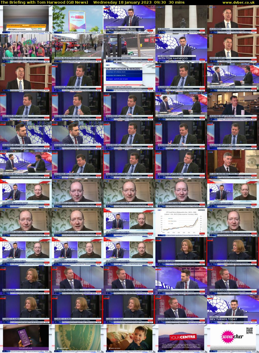 The Briefing with Tom Harwood (GB News) Wednesday 18 January 2023 09:30 - 10:00