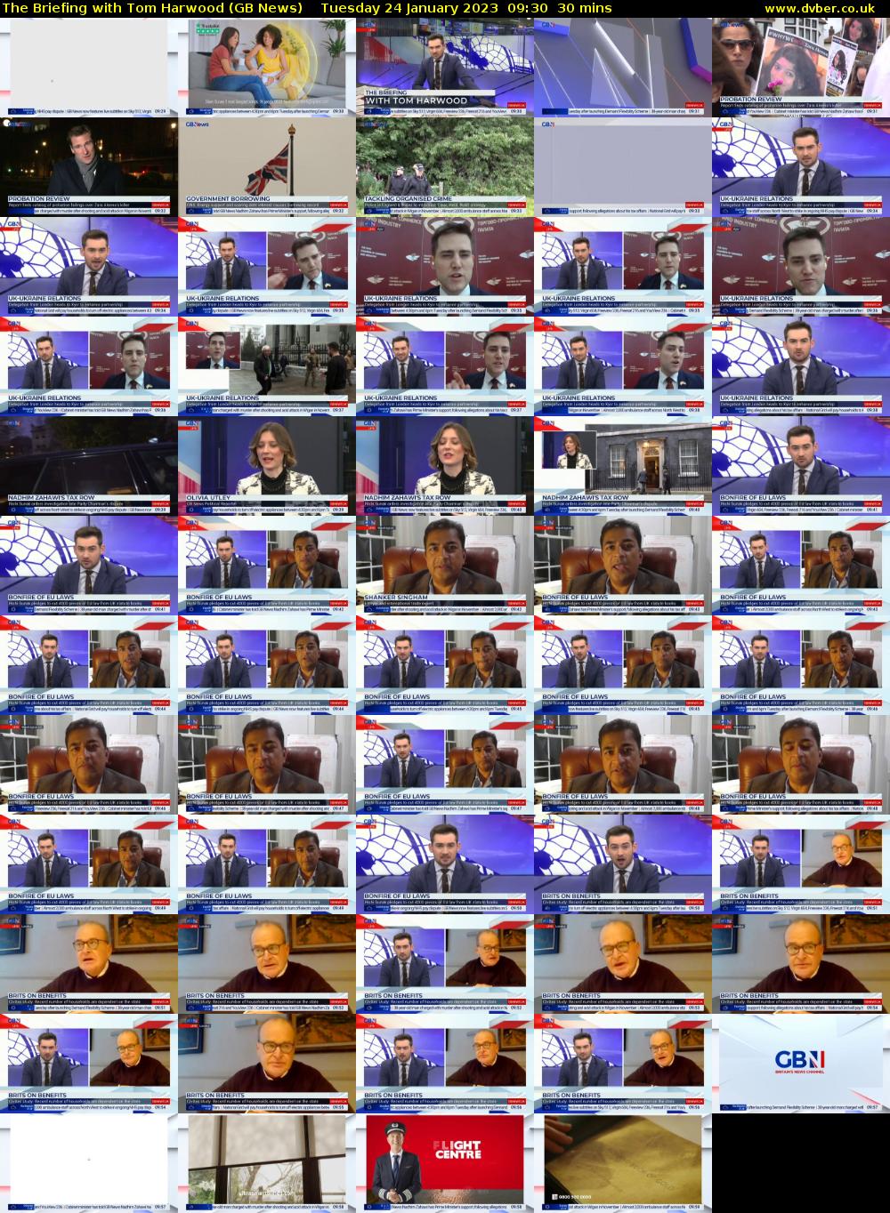 The Briefing with Tom Harwood (GB News) Tuesday 24 January 2023 09:30 - 10:00