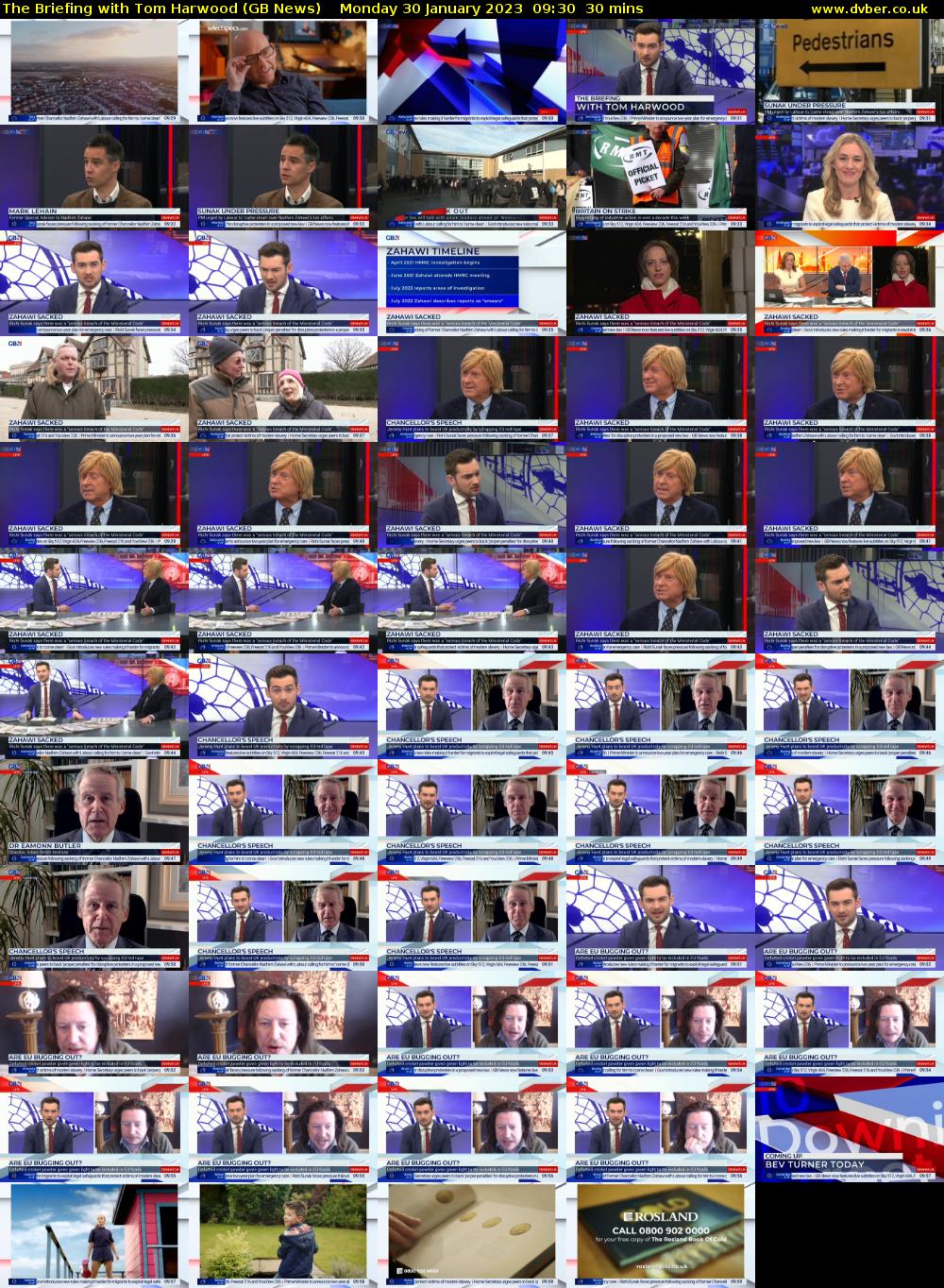 The Briefing with Tom Harwood (GB News) Monday 30 January 2023 09:30 - 10:00