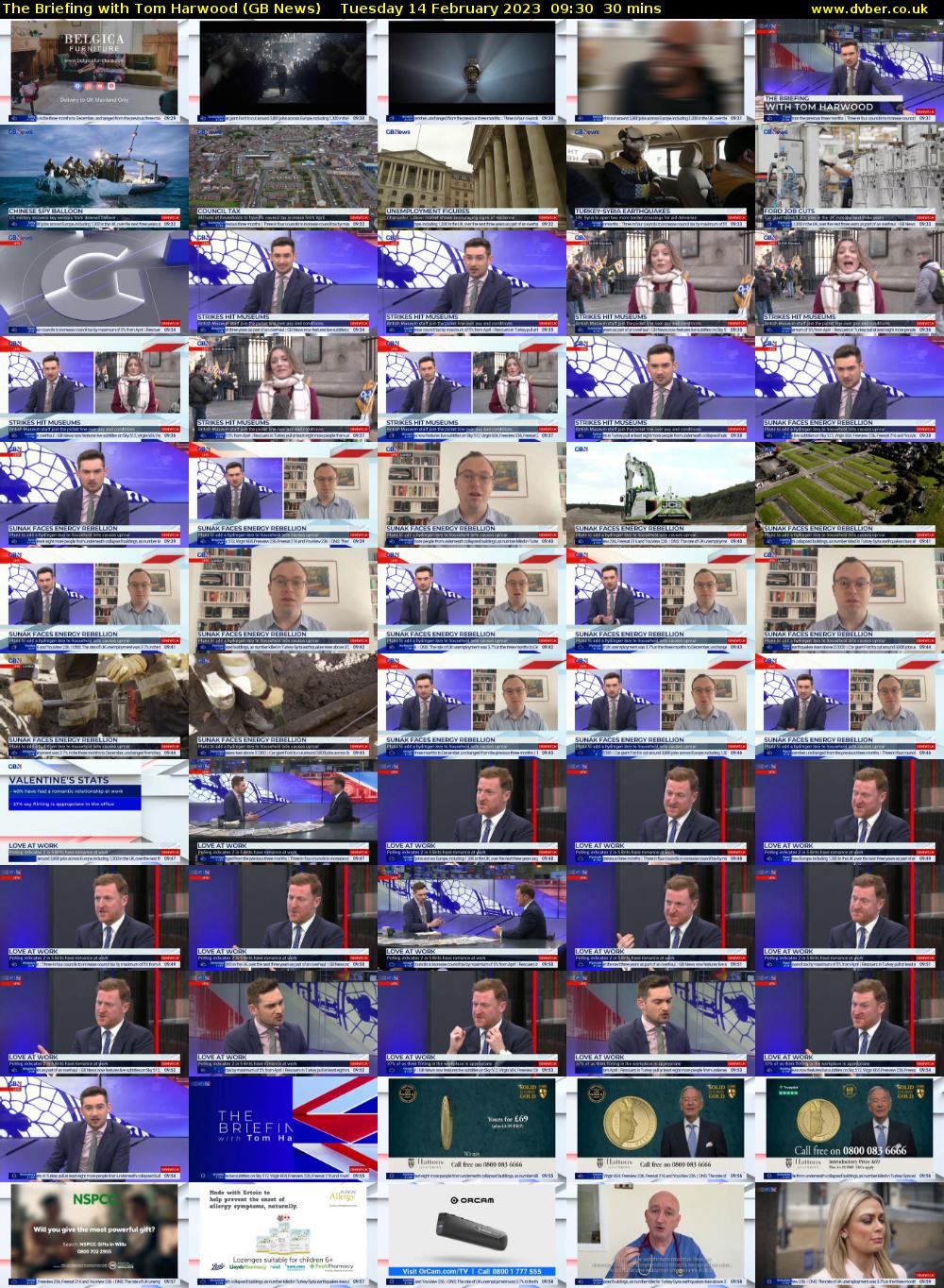 The Briefing with Tom Harwood (GB News) Tuesday 14 February 2023 09:30 - 10:00