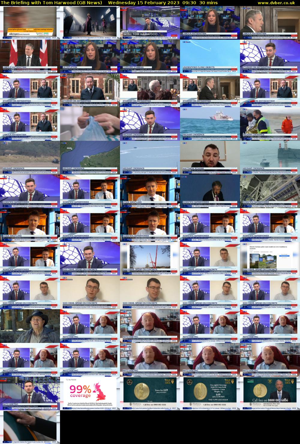 The Briefing with Tom Harwood (GB News) Wednesday 15 February 2023 09:30 - 10:00