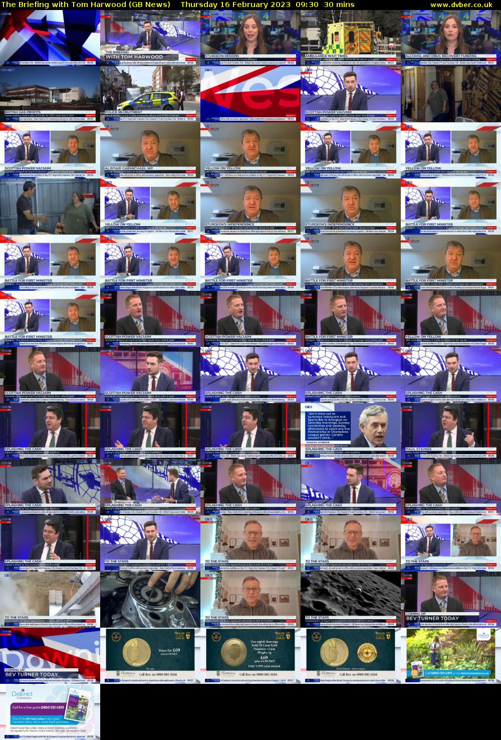 The Briefing with Tom Harwood (GB News) Thursday 16 February 2023 09:30 - 10:00