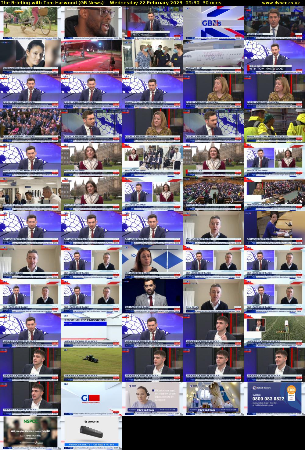 The Briefing with Tom Harwood (GB News) Wednesday 22 February 2023 09:30 - 10:00