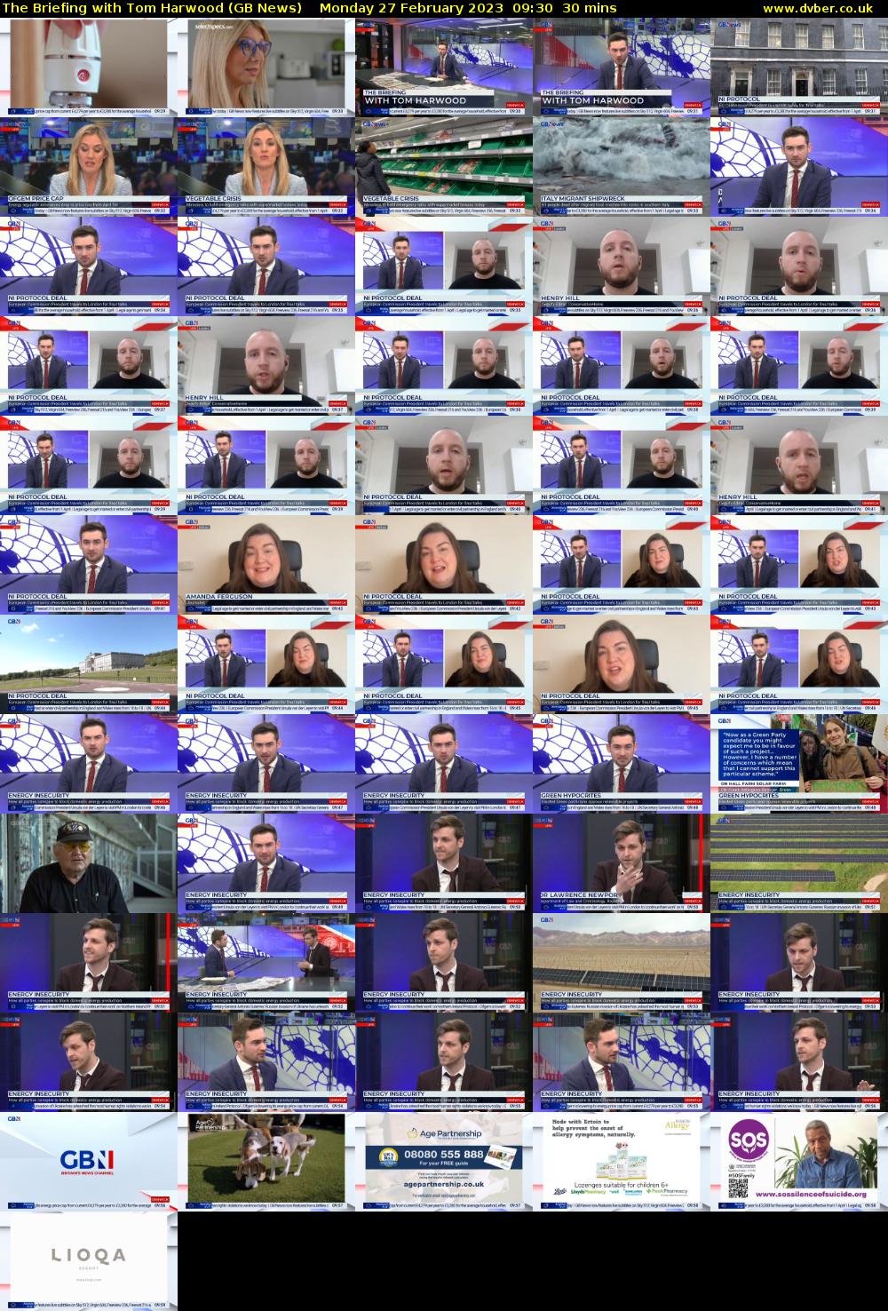 The Briefing with Tom Harwood (GB News) Monday 27 February 2023 09:30 - 10:00