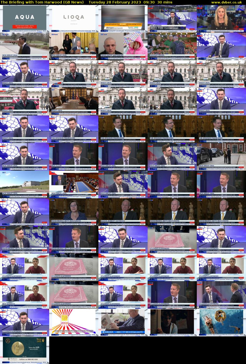 The Briefing with Tom Harwood (GB News) Tuesday 28 February 2023 09:30 - 10:00