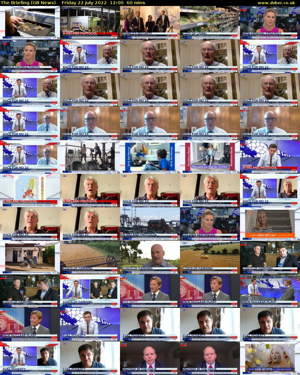 The Briefing (GB News) Friday 22 July 2022 12:00 - 13:00