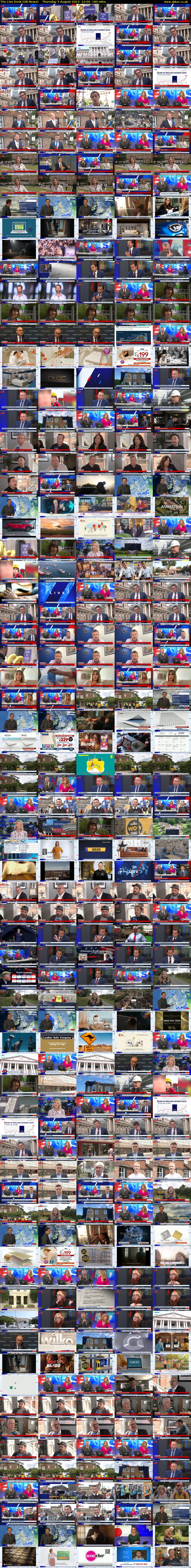 The Live Desk (GB News) Thursday 3 August 2023 12:00 - 15:00