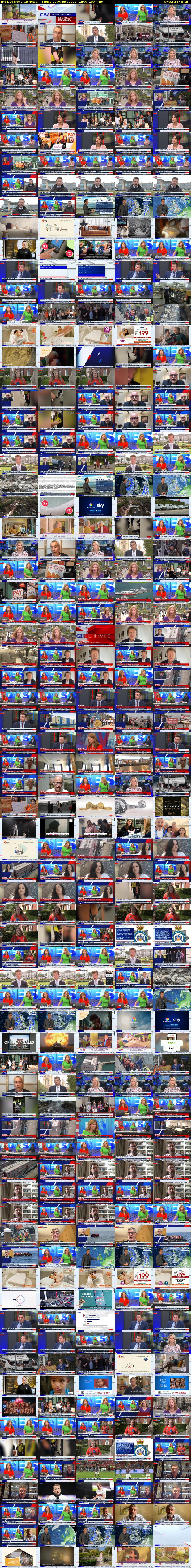 The Live Desk (GB News) Friday 11 August 2023 12:00 - 15:00