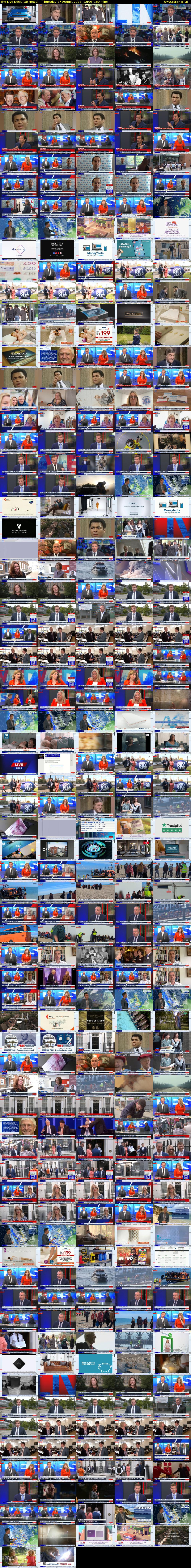 The Live Desk (GB News) Thursday 17 August 2023 12:00 - 15:00