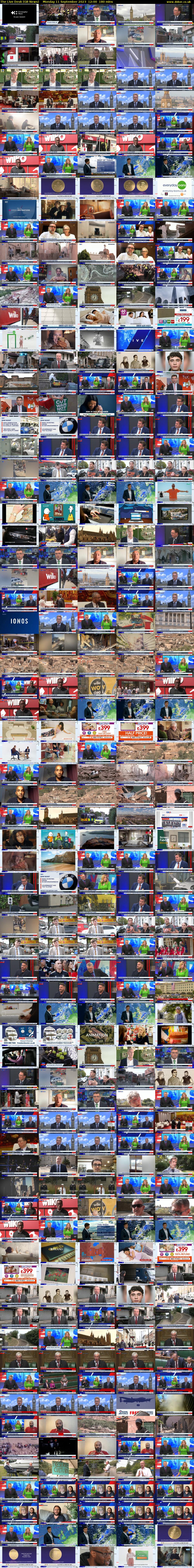 The Live Desk (GB News) Monday 11 September 2023 12:00 - 15:00