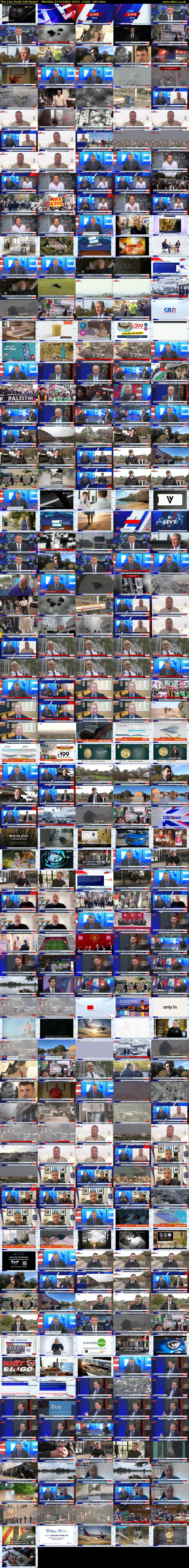 The Live Desk (GB News) Monday 23 October 2023 12:00 - 15:00