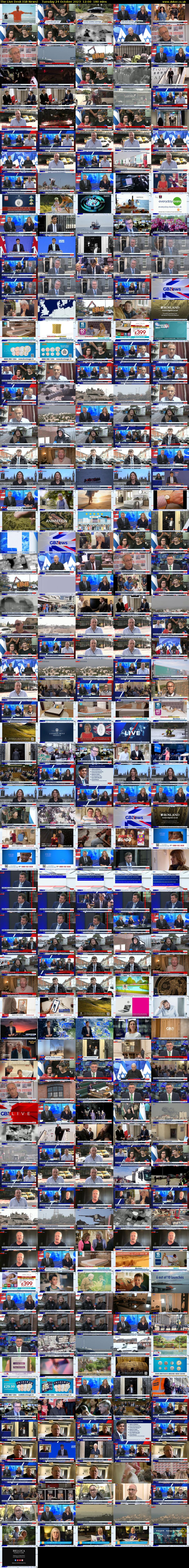 The Live Desk (GB News) Tuesday 24 October 2023 12:00 - 15:00