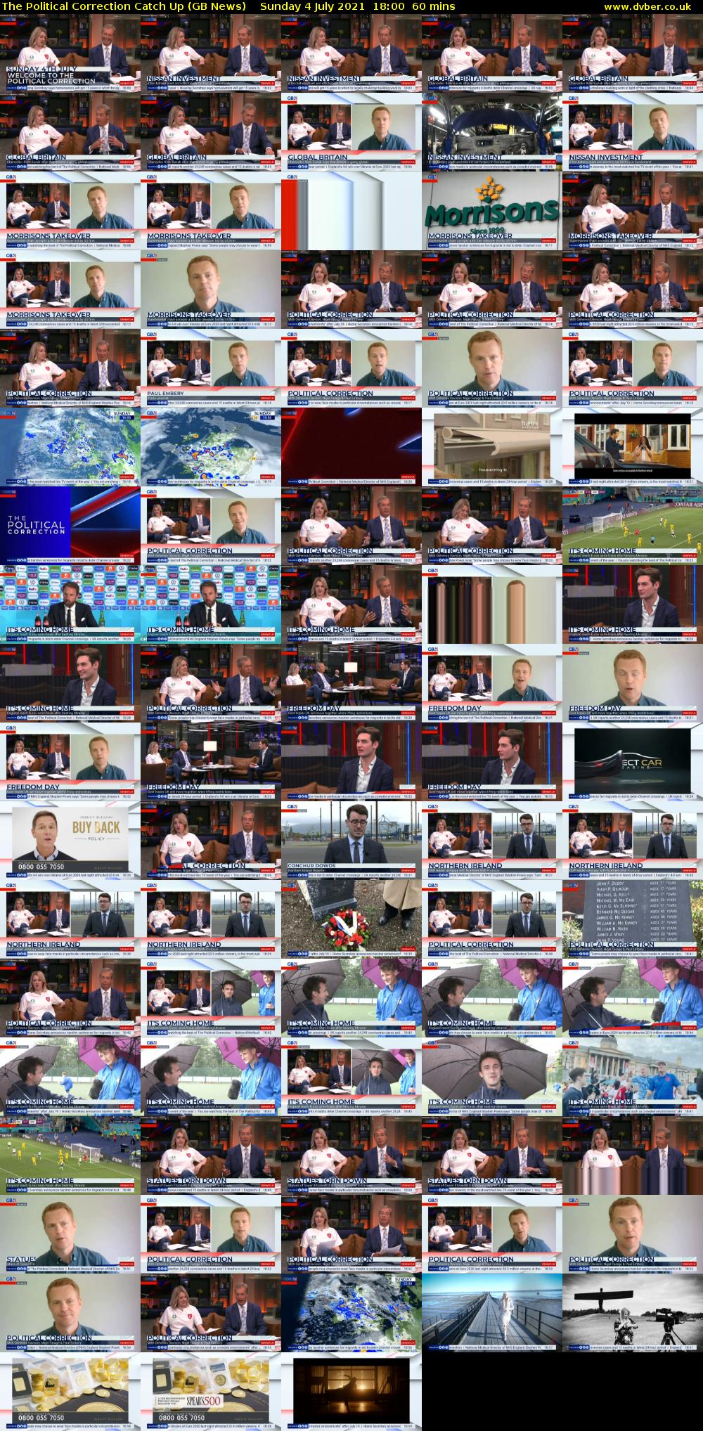 The Political Correction Catch Up (GB News) Sunday 4 July 2021 18:00 - 19:00