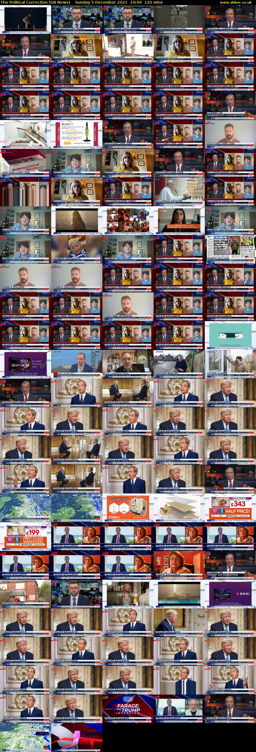 The Political Correction (GB News) Sunday 5 December 2021 10:00 - 12:00