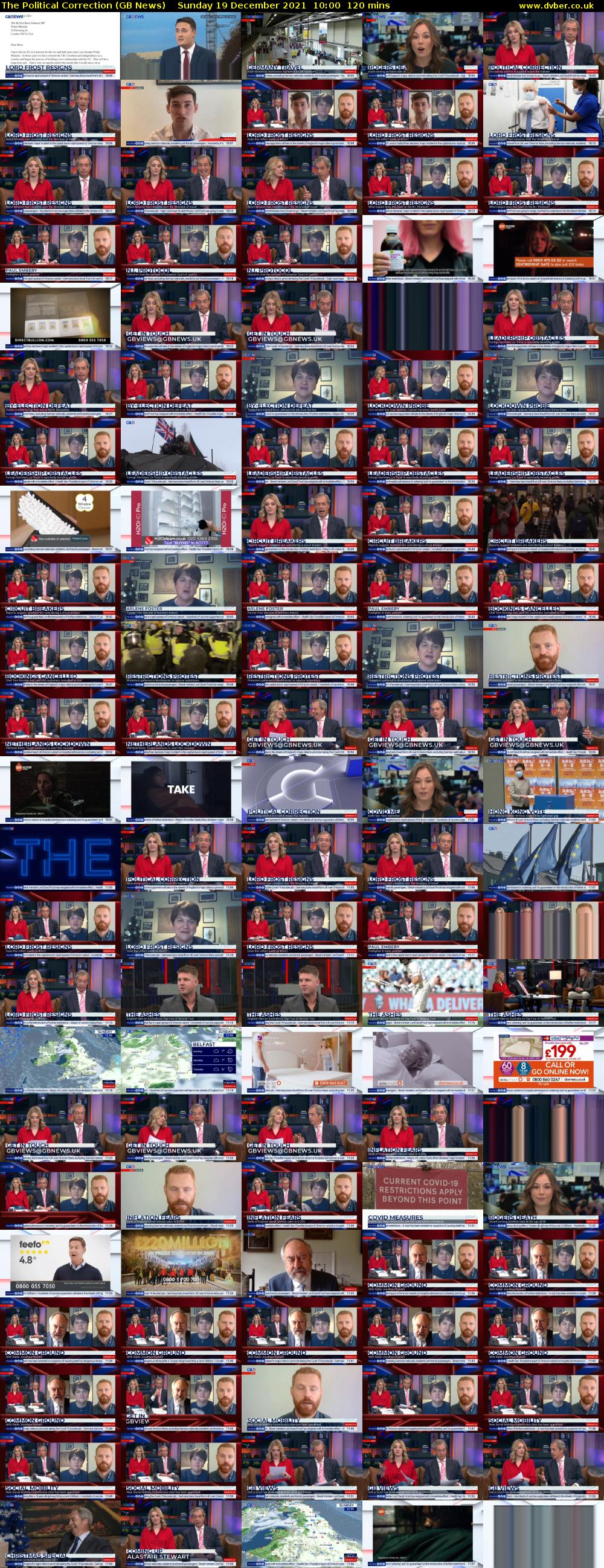 The Political Correction (GB News) Sunday 19 December 2021 10:00 - 12:00