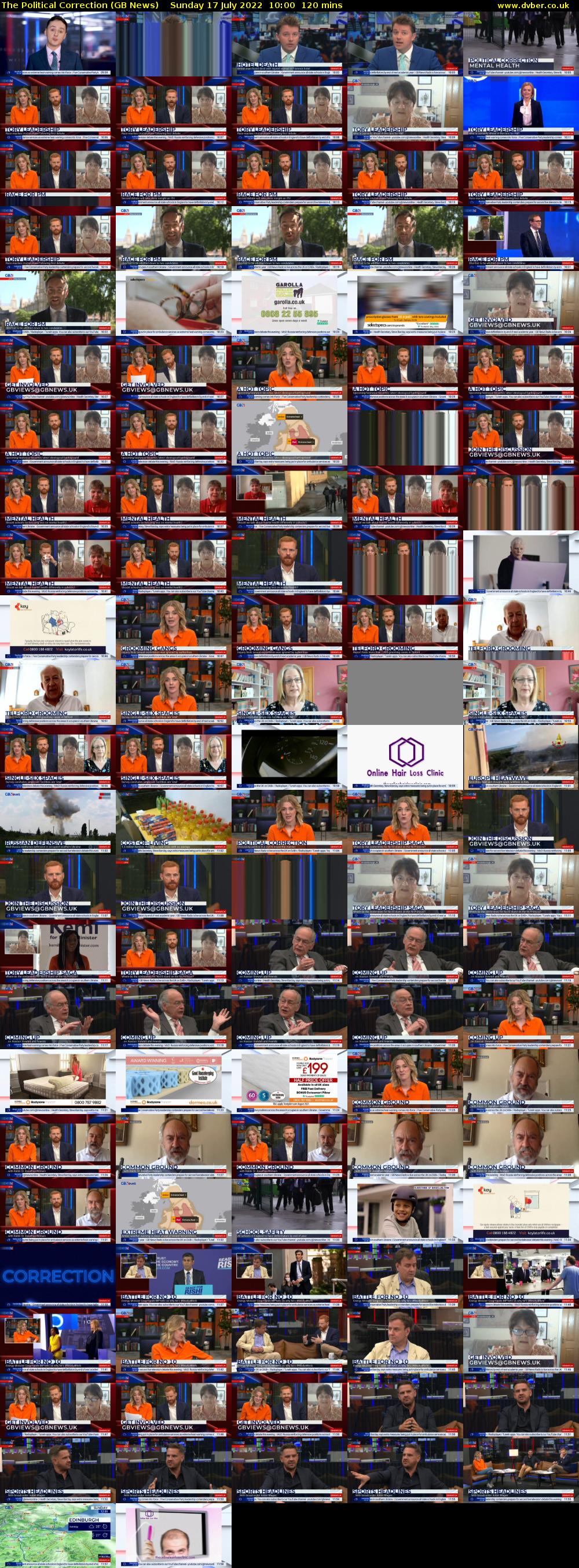 The Political Correction (GB News) Sunday 17 July 2022 10:00 - 12:00