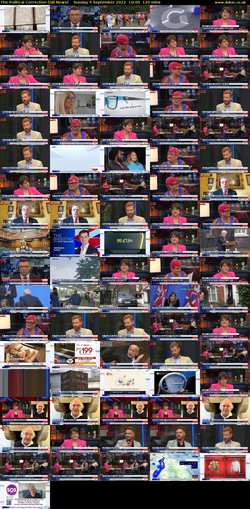 The Political Correction (GB News) Sunday 4 September 2022 10:00 - 12:00