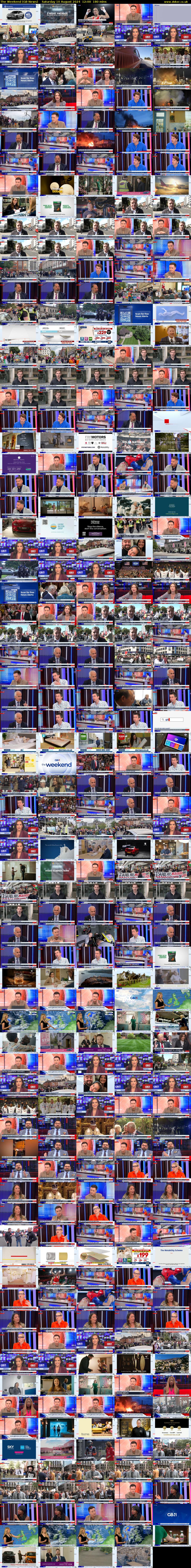 The Weekend (GB News) Saturday 10 August 2024 12:00 - 15:00