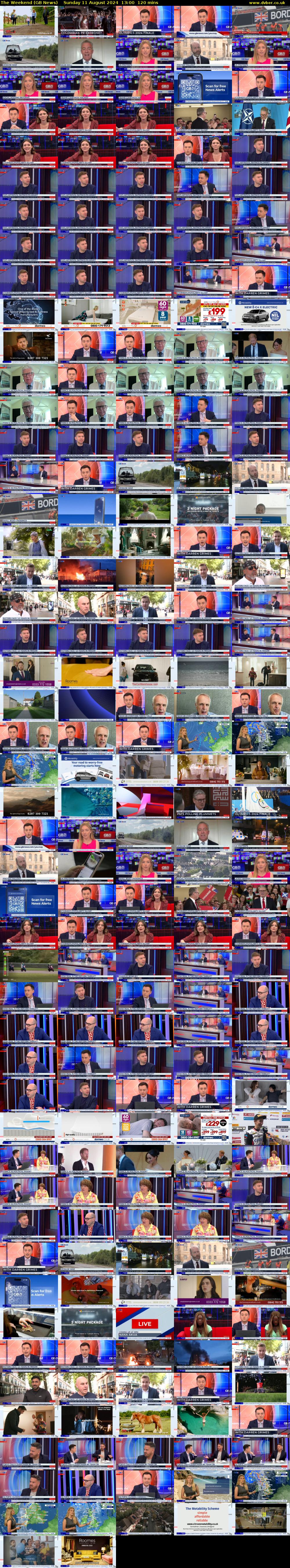 The Weekend (GB News) Sunday 11 August 2024 13:00 - 15:00
