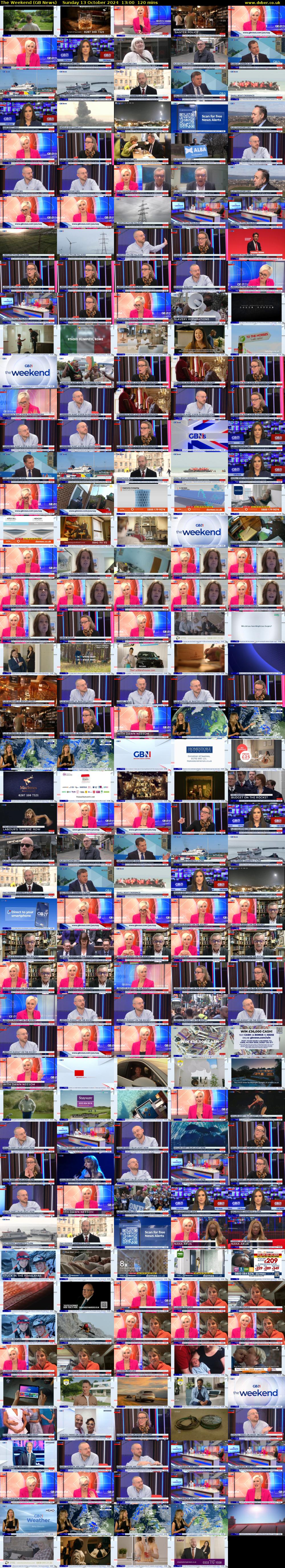 The Weekend (GB News) Sunday 13 October 2024 13:00 - 15:00